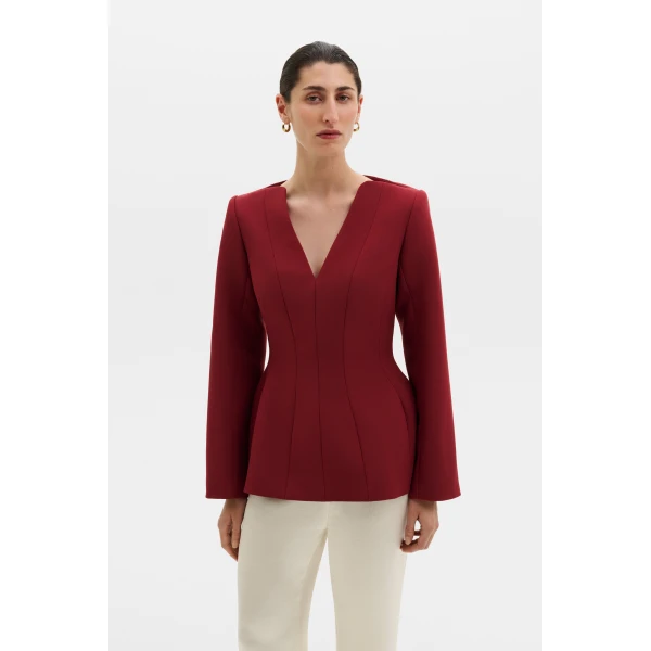 By Malina Ninni Top in Ruby | Tops | Coveti