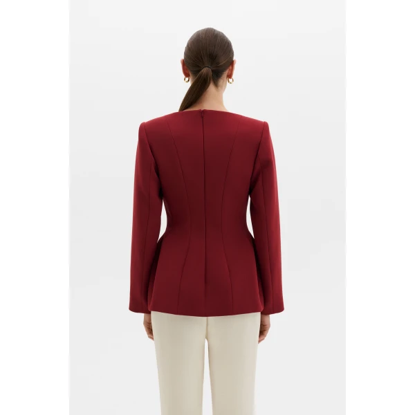 By Malina Ninni Top in Ruby | Tops | Coveti