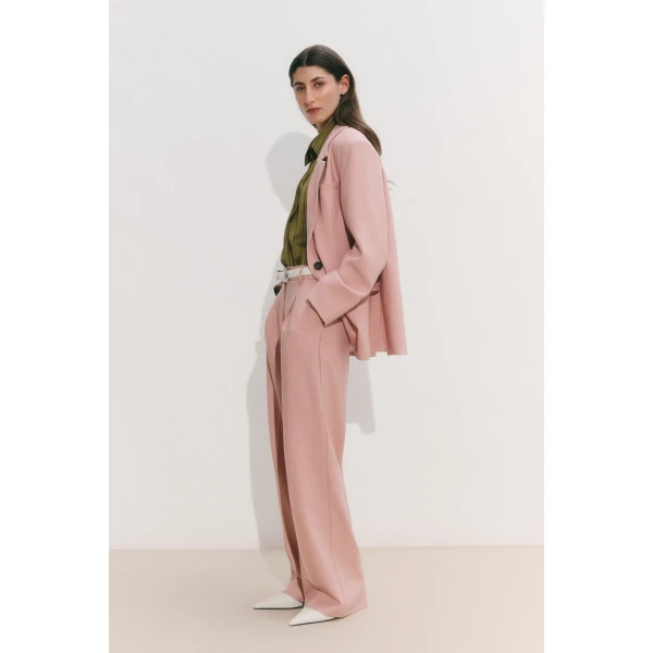 By Malina Nisa Pants in Soft Pink | Pants | Coveti