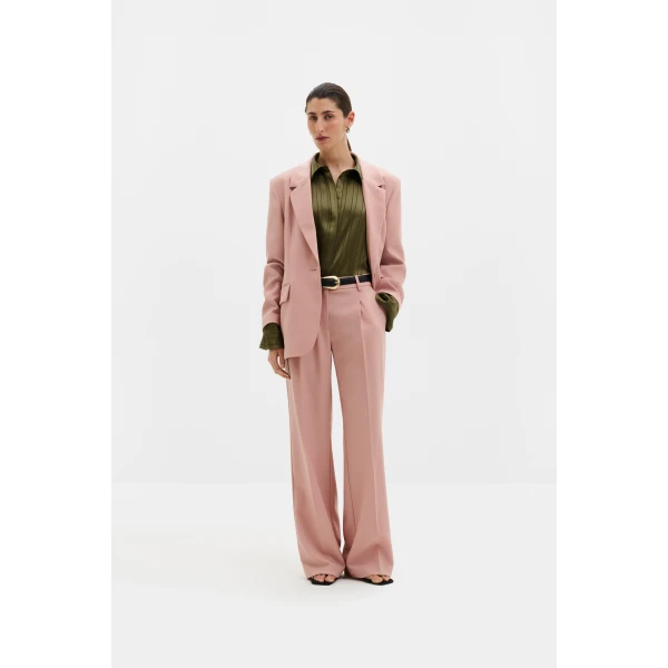 By Malina Nisa Pants in Soft Pink | Pants | Coveti