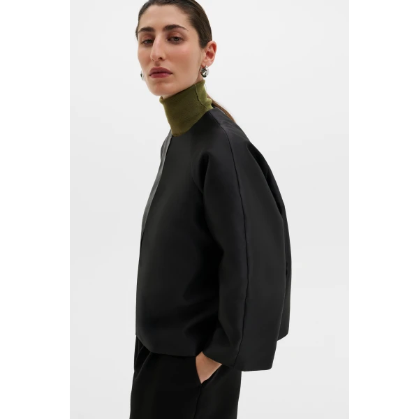 By Malina Novalie Blouse in Black | Blouse | Coveti