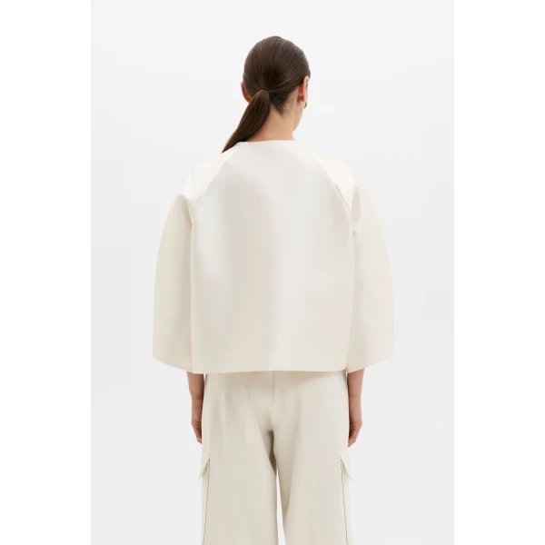 By Malina Novalie Blouse in Ivory | Blouse | Coveti