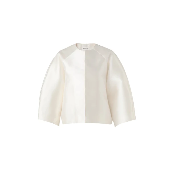 By Malina Novalie Blouse in Ivory | Blouse | Coveti