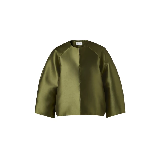 By Malina Novalie Blouse in Moss Green | Blouse | Coveti