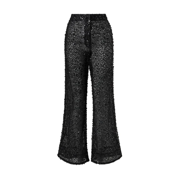 By Malina Pamela Trousers in Black | Pants | Coveti