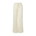 By Malina Pamela Trousers in Pearl | Pants | Coveti