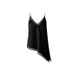 By Malina Petronella Top in Black | Tops | Coveti