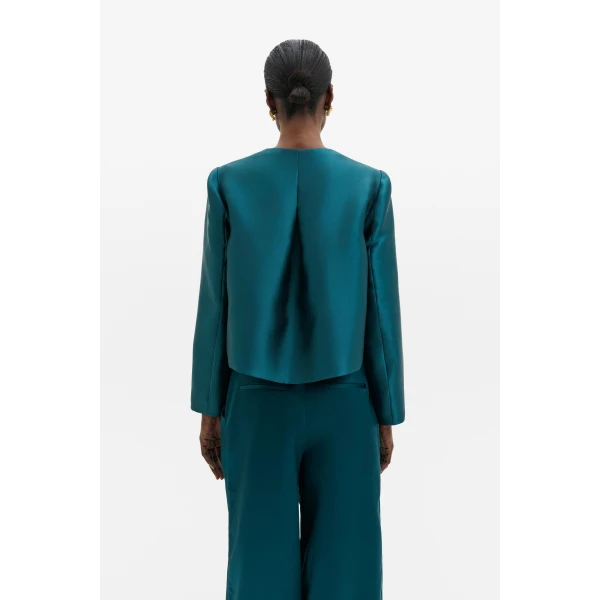 By Malina Ruthie Blouse in Teal | Blouse | Coveti