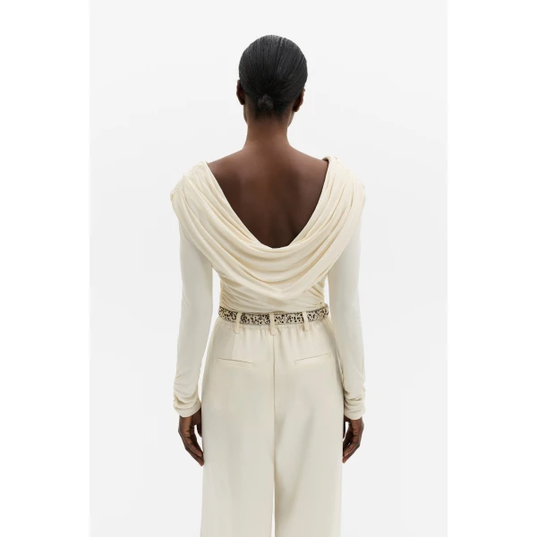 By Malina Signe Top in Pearl | Tops | Coveti