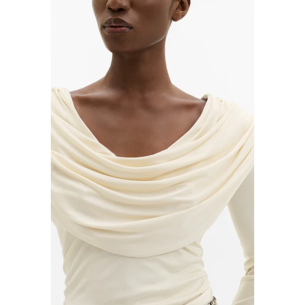 By Malina Signe Top in Pearl | Tops | Coveti