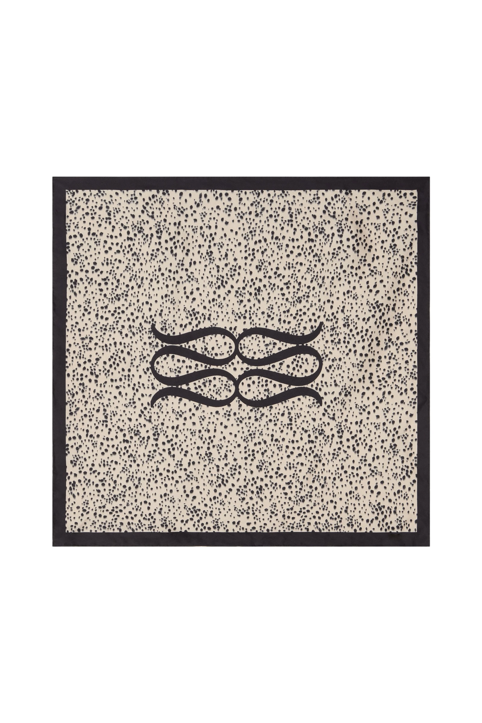By Malina Silk Twill Scarf 65x65 in Shaded Dot By Malina Silk Twill Scarf 65x65 in Shaded Dot | Scarves | Coveti