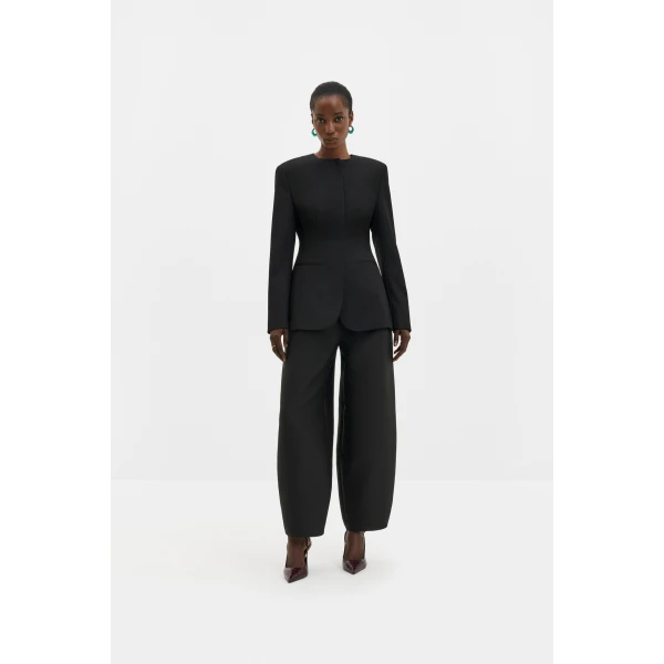 By Malina Smilla Trousers in Black | Pants | Coveti