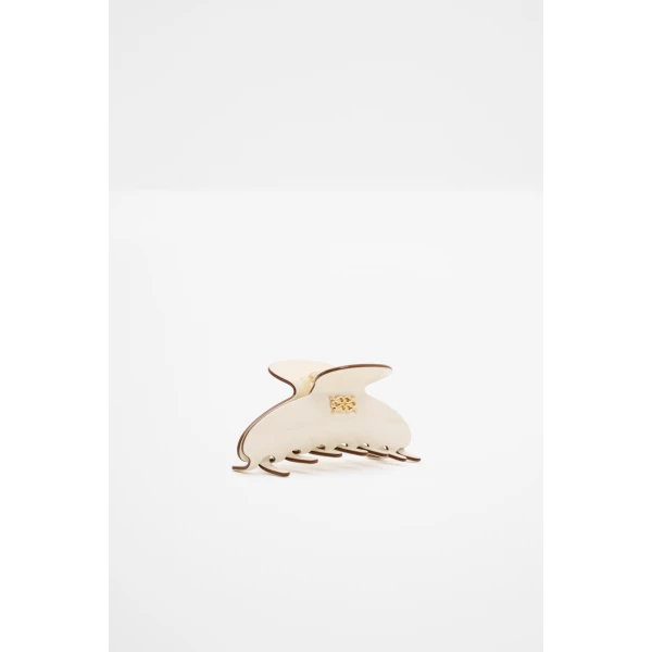 By Malina Tekla Hair Clip in Pearl | Hair Accessories | Coveti