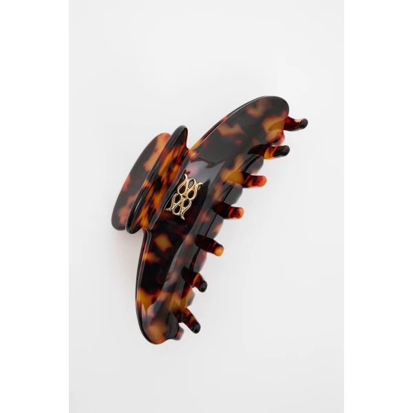 By Malina Tekla Hair Clip in Tortoise | Hair Accessories | Coveti