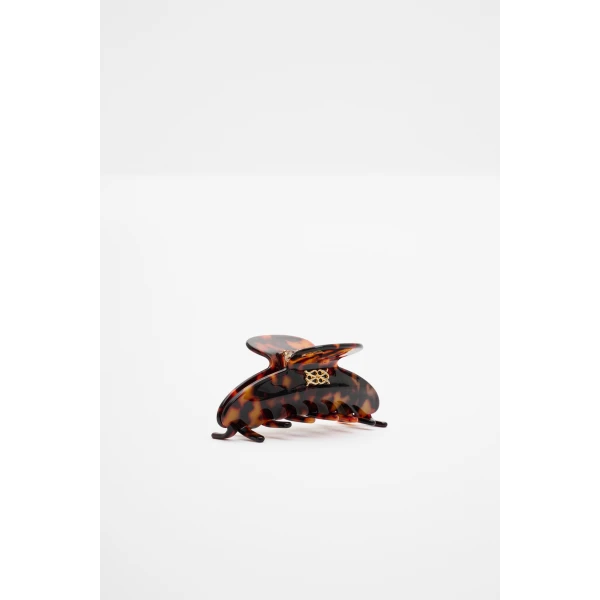 By Malina Tekla Hair Clip in Tortoise | Hair Accessories | Coveti