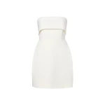 By Malina Tulia Mini Dress in Cream | Wedding Dresses | Coveti