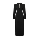 By Malina Vanesa Maxi Dress in Black | Maxi Dresses | Coveti