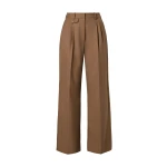 By Malina Yana Pants in Camel | Wide leg pants | Coveti