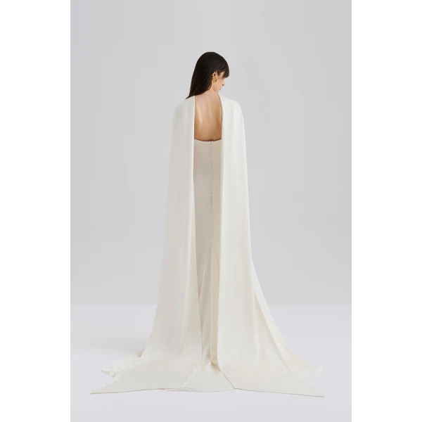 By Malina Zelda Gown in Cream | Wedding Dresses | Coveti