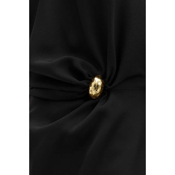 By Malina Zilla Blouse in Black | Blouse | Coveti