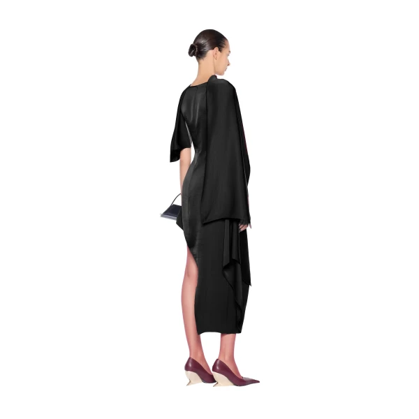 CHATS by C.Dam Aisha Dress in Black | Maxi Dresses | Coveti