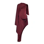 CHATS by C.Dam Aisha Dress in Sangria Red | Maxi Dresses | Coveti