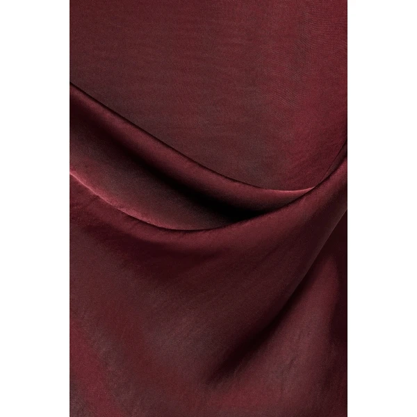 CHATS by C.Dam Aisha Dress in Sangria Red | Maxi Dresses | Coveti
