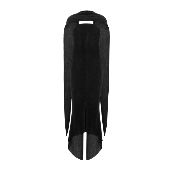 CHATS by C.Dam Alpus Dress in Black | Maxi Dresses | Coveti