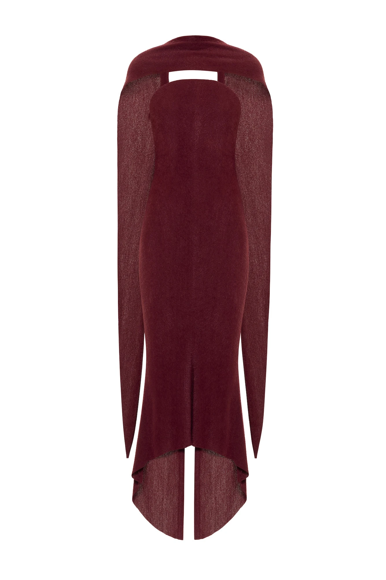 CHATS by C.Dam Alpus Dress in Maroon Red CHATS by C.Dam Alpus Dress in Maroon Red