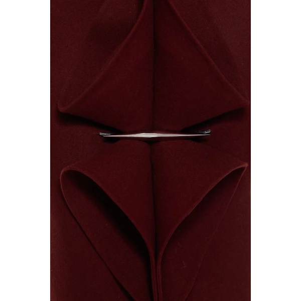 CHATS by C.Dam Alya Skirt in Maroon Red, view 5