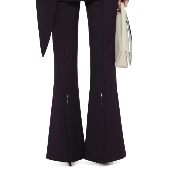 CHATS by C.Dam Ari Trousers in Mulberry Red, view 4