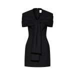 CHATS by C.Dam Caroline Dress in Black | Mini Dresses | Coveti