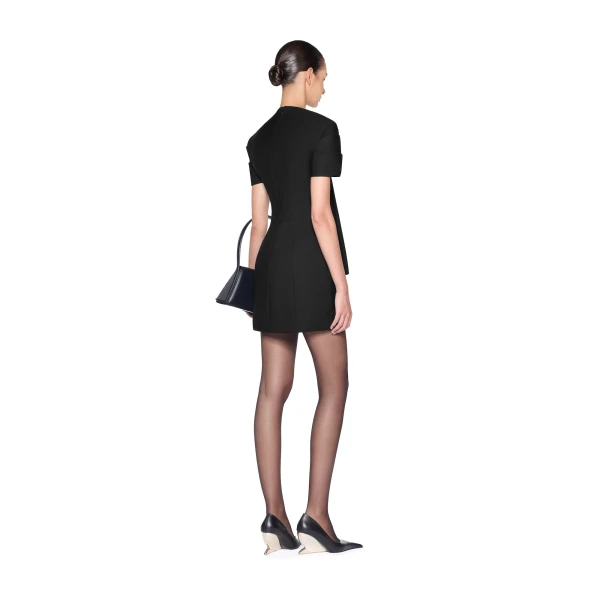CHATS by C.Dam Caroline Dress in Black | Mini Dresses | Coveti