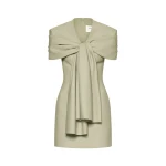 CHATS by C.Dam Caroline Dress in Sage Olive