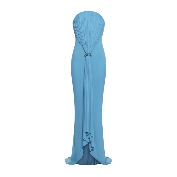 Cetus Dress in Cerulean Blue