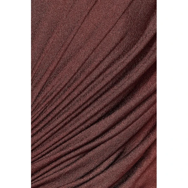 CHATS by C.Dam Edith Dress in Maroon | Maxi Dresses | Coveti