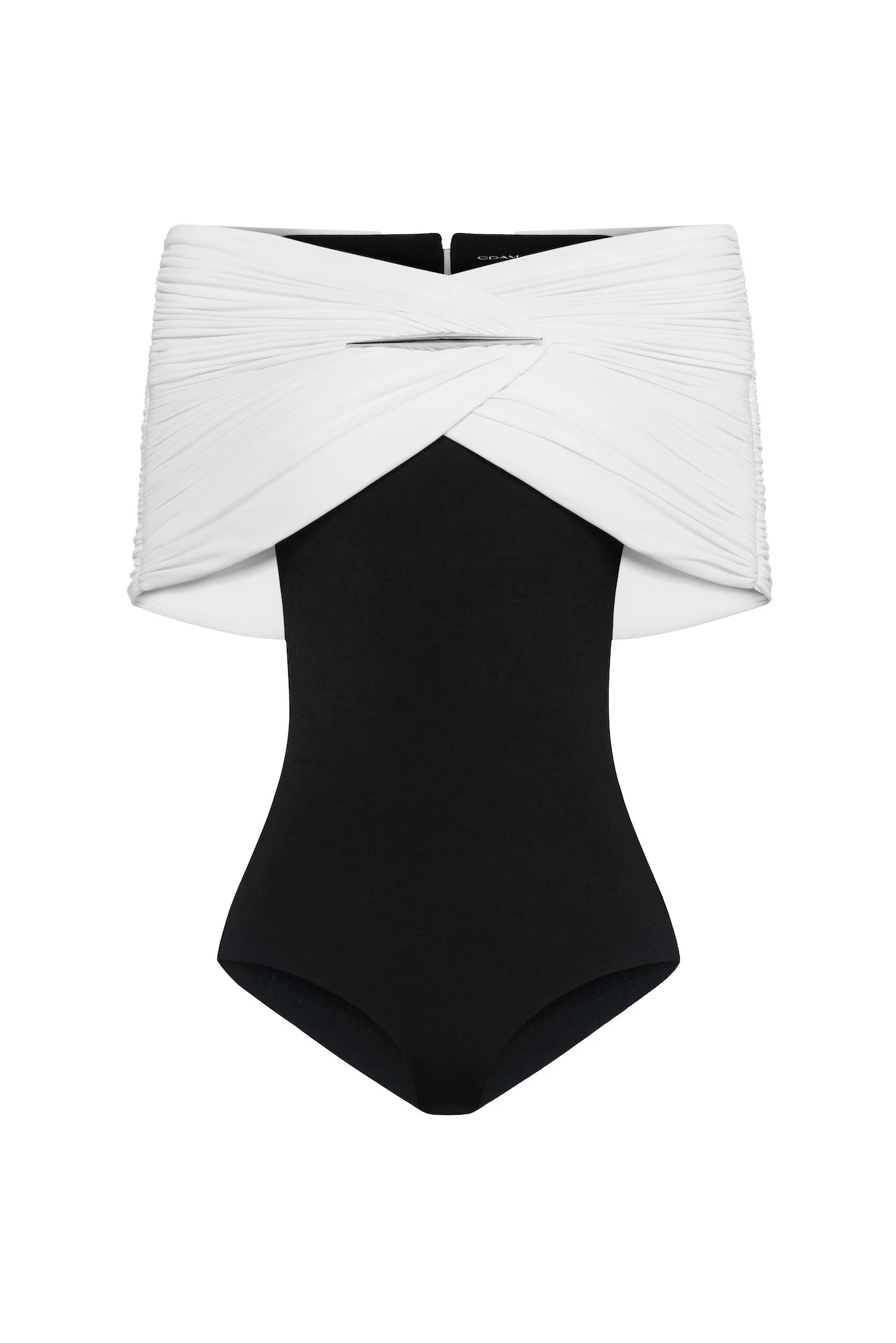 CHATS by C.Dam Elsie Top in Black and White CHATS by C.Dam Elsie Top in Black and White