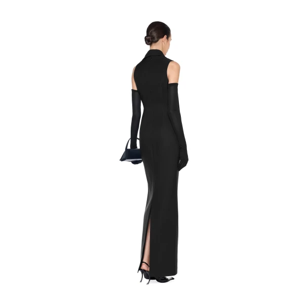 CHATS by C.Dam Fatima Dress in Black | Maxi Dresses | Coveti