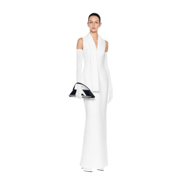 CHATS by C.Dam Fatima Dress in White | Maxi Dresses | Coveti