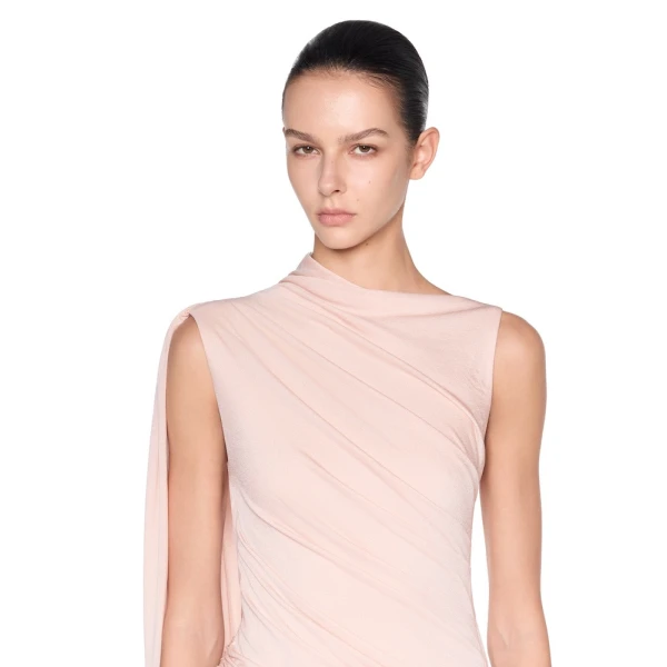 CHATS by C.Dam Frida Dress in Spanish Pink, view 4