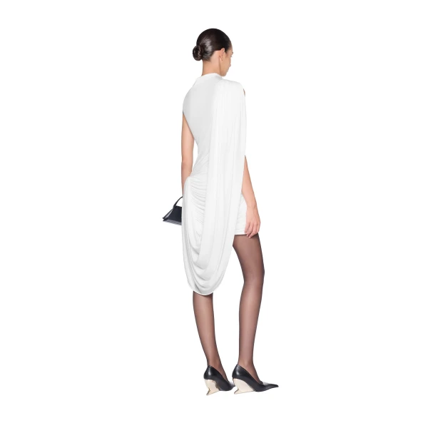 CHATS by C.Dam Frida Dress in White | Mini Dresses | Coveti