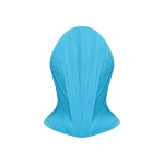 CHATS by C.Dam Grim Corset Top in Cerulean Blue | Sleeveless | Coveti