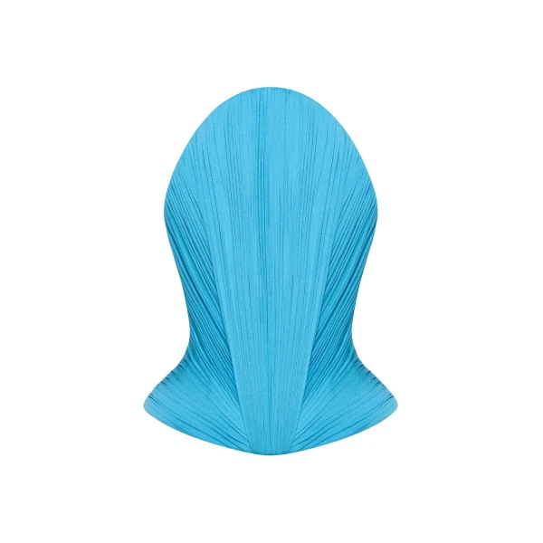 Grim Corset Top in Cerulean Blue