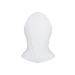 CHATS by C.Dam Grim Corset Top in White | Sleeveless | Coveti