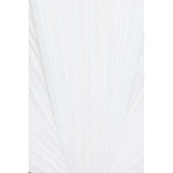 CHATS by C.Dam Grim Corset Top in White | Sleeveless | Coveti