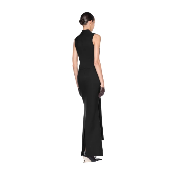 CHATS by C.Dam Hedy Vest and Skirt Set in Black | Vests | Coveti