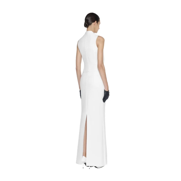 CHATS by C.Dam Hedy Vest and Skirt Set in White | Vests | Coveti