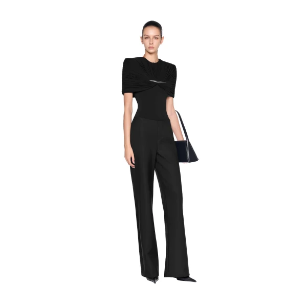 CHATS by C.Dam Hypatia Trousers in Black, view 2