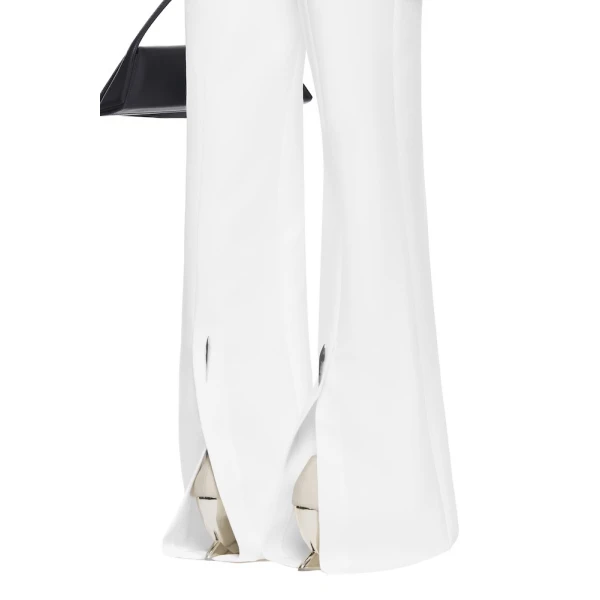 CHATS by C.Dam Hypatia Trousers in White, view 4