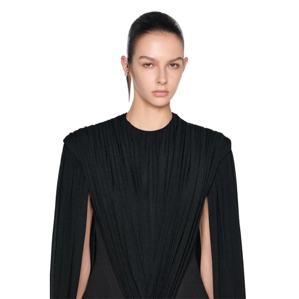 CHATS by C.Dam Irene Dress in Black | Mini Dresses | Coveti
